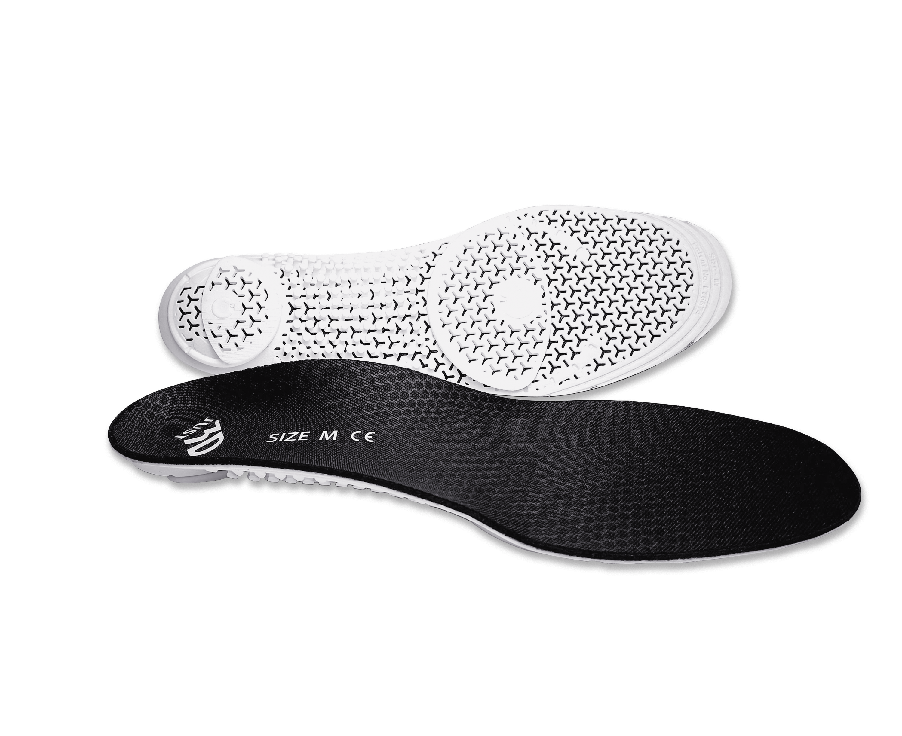 3D printed orthopaedic insoles 3D-JUST®